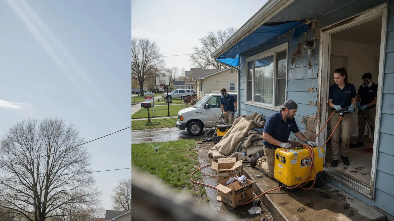 Basement Flood Cleanup in Chappell, KY near me